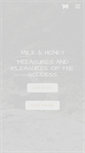Mobile Screenshot of milk-and-honey.com